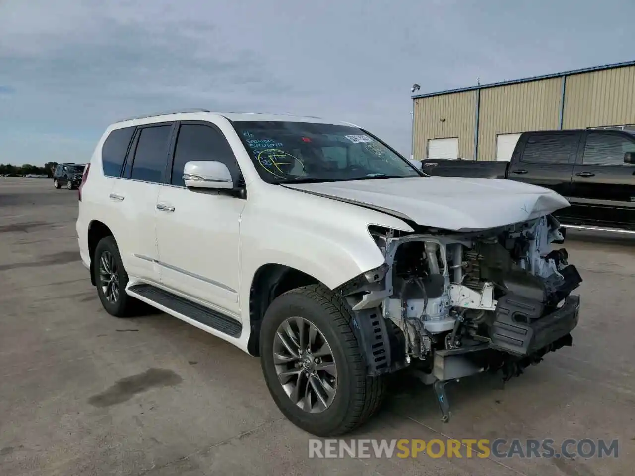 1 Photograph of a damaged car JTJBM7FX7K5232267 LEXUS GX 2019