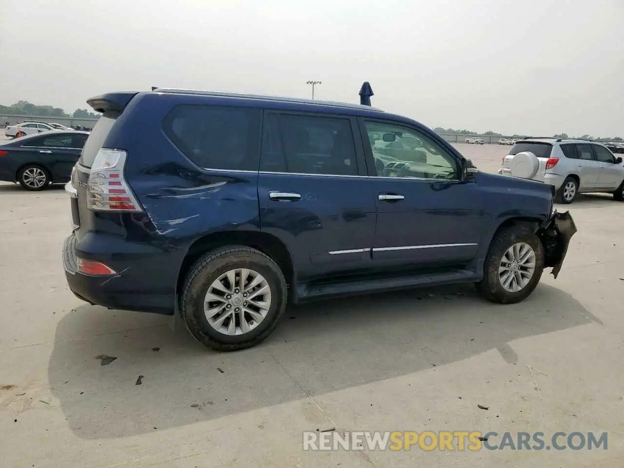3 Photograph of a damaged car JTJBM7FX7K5234228 LEXUS GX 2019