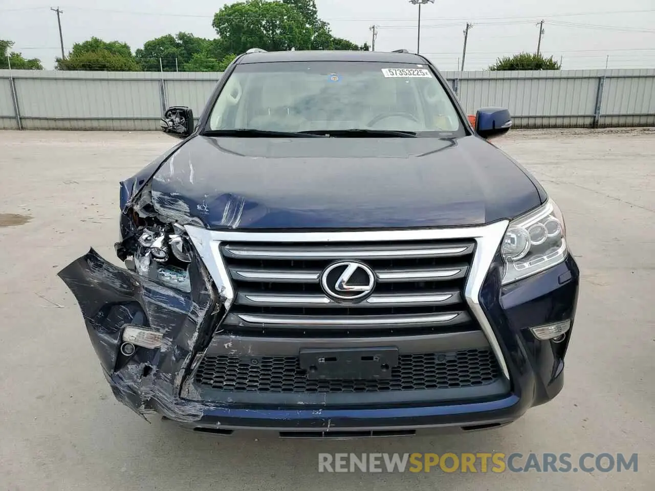 5 Photograph of a damaged car JTJBM7FX7K5234228 LEXUS GX 2019