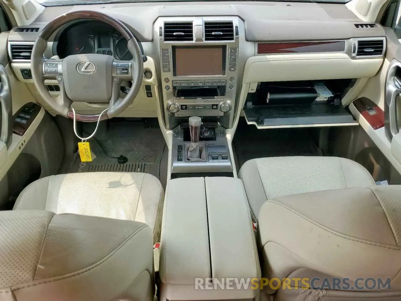 8 Photograph of a damaged car JTJBM7FX7K5234228 LEXUS GX 2019