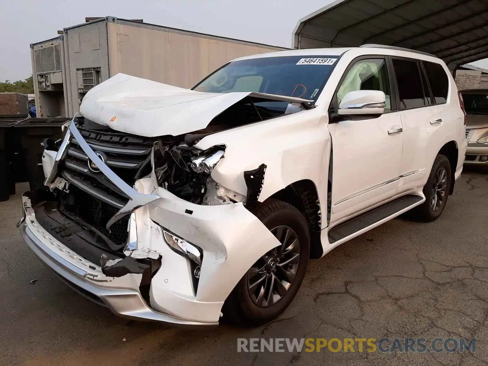 2 Photograph of a damaged car JTJBM7FX7K5235170 LEXUS GX 2019