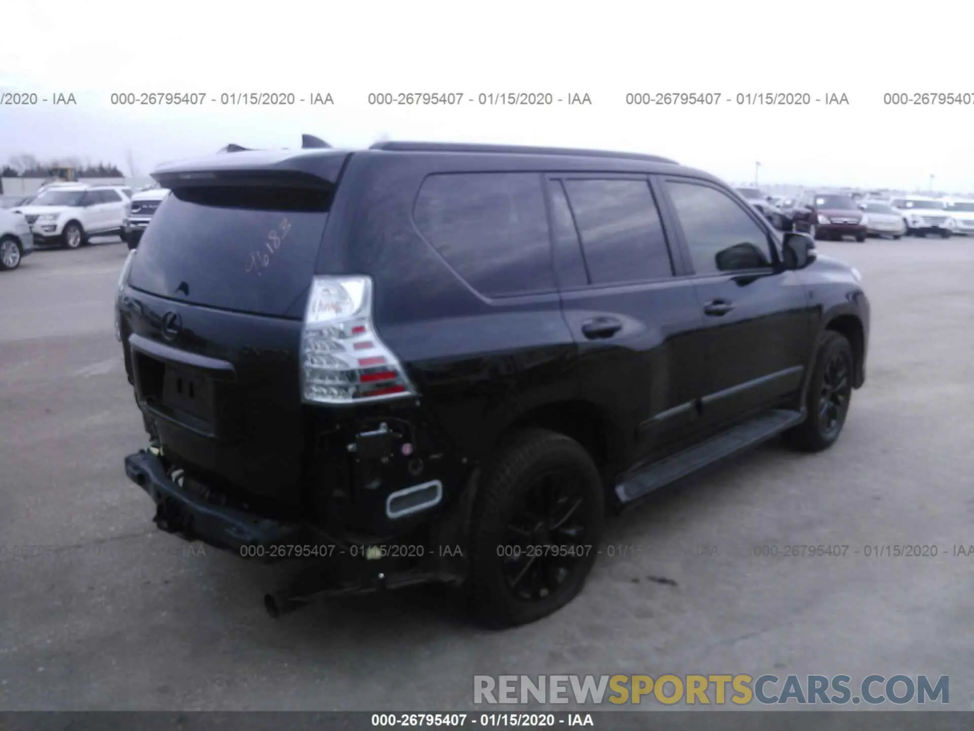 4 Photograph of a damaged car JTJBM7FX8K5210729 LEXUS GX 2019