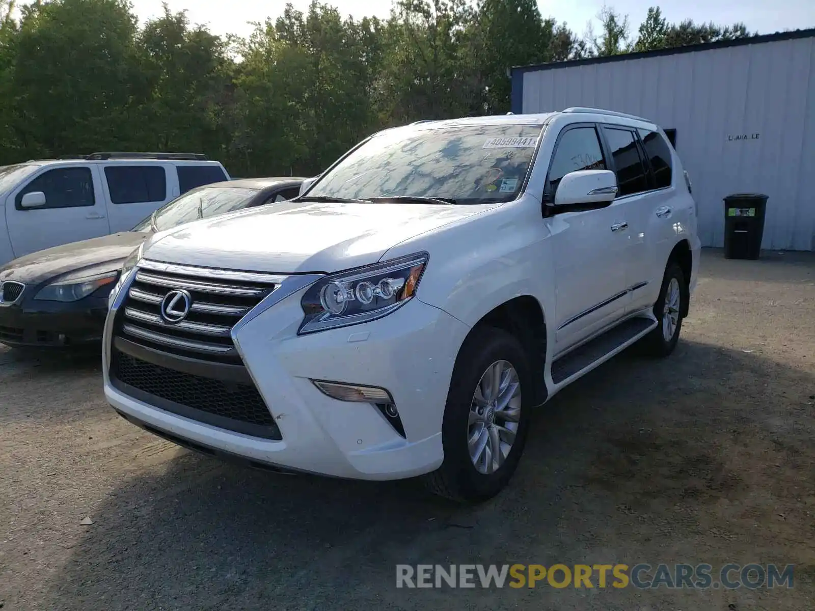 2 Photograph of a damaged car JTJBM7FX8K5212626 LEXUS GX 2019