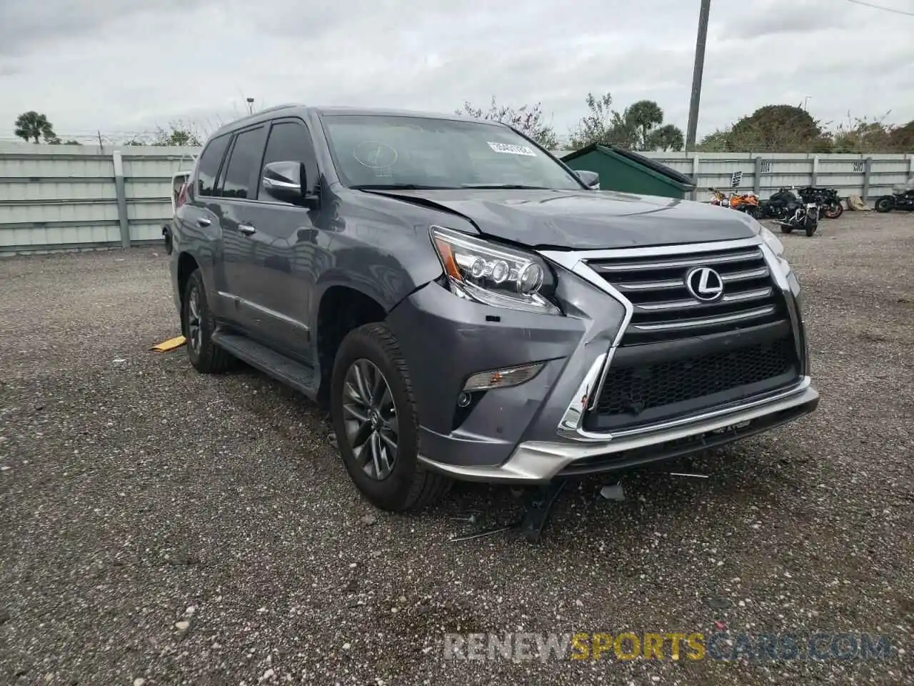 1 Photograph of a damaged car JTJBM7FX8K5227403 LEXUS GX 2019