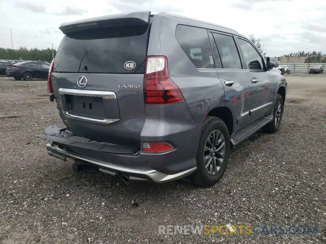 4 Photograph of a damaged car JTJBM7FX8K5227403 LEXUS GX 2019