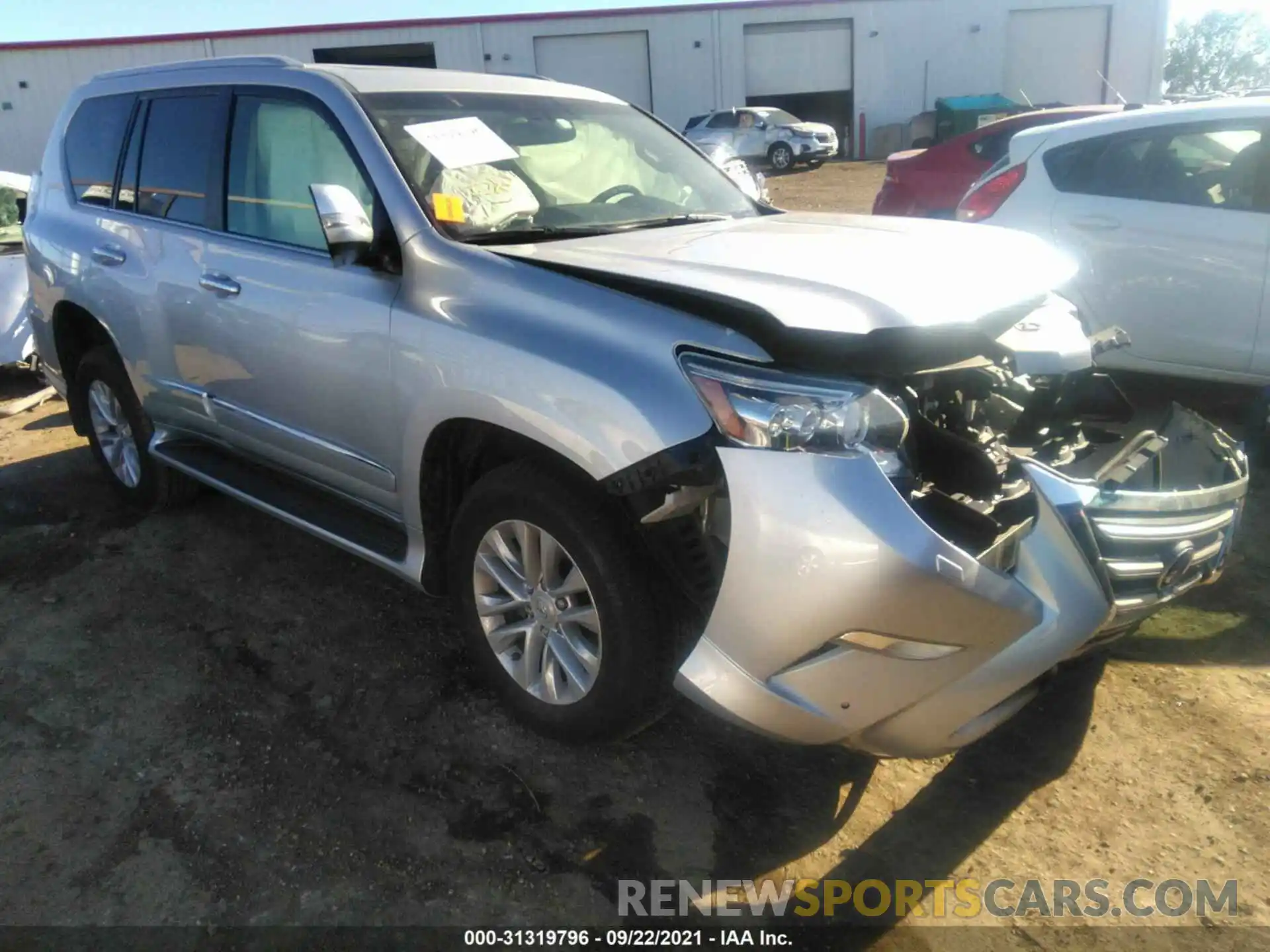 1 Photograph of a damaged car JTJBM7FX8K5233850 LEXUS GX 2019