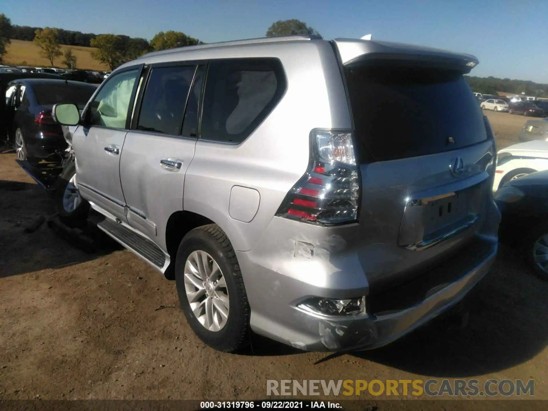 3 Photograph of a damaged car JTJBM7FX8K5233850 LEXUS GX 2019