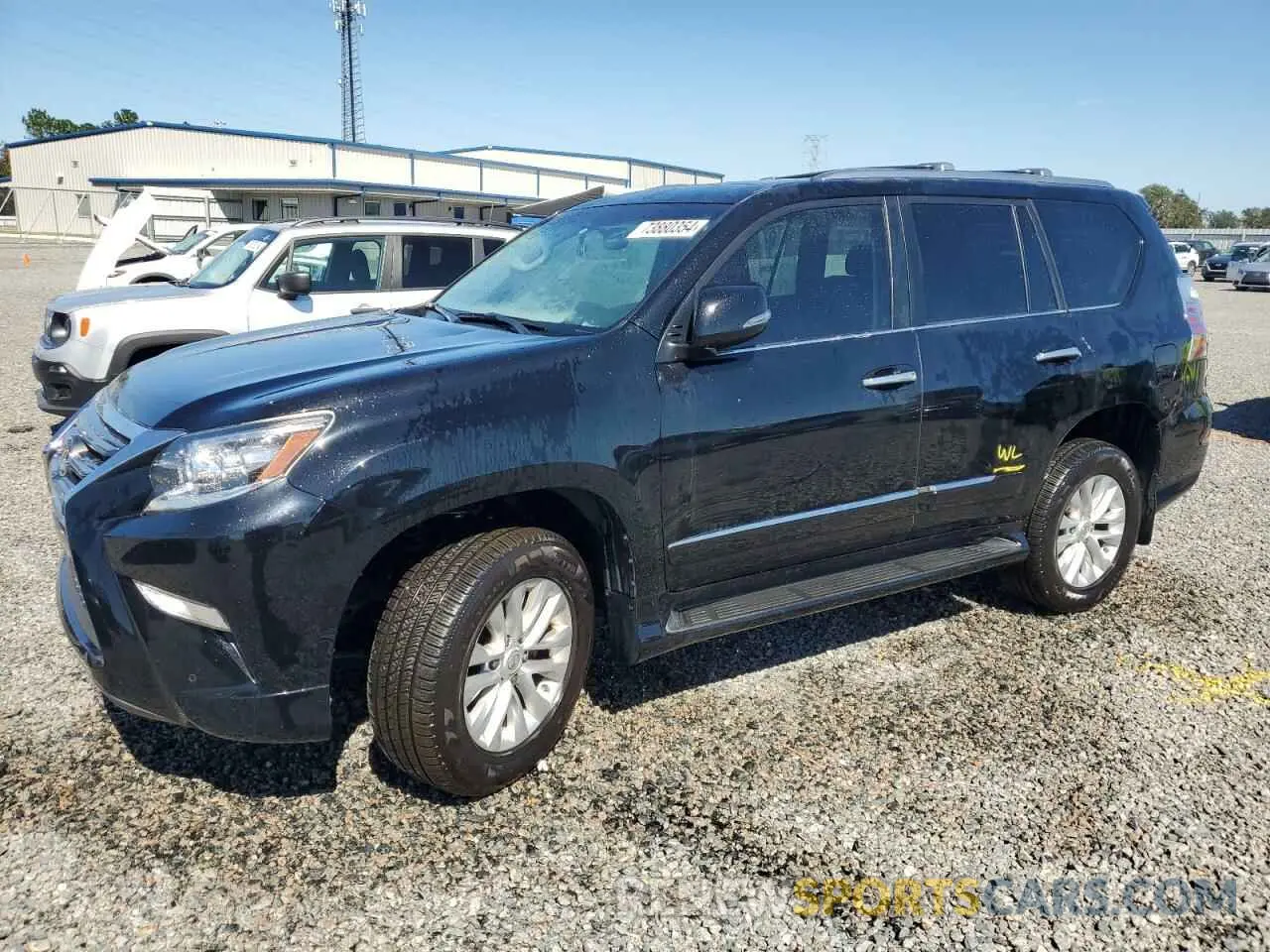 1 Photograph of a damaged car JTJBM7FX8K5236277 LEXUS GX 2019