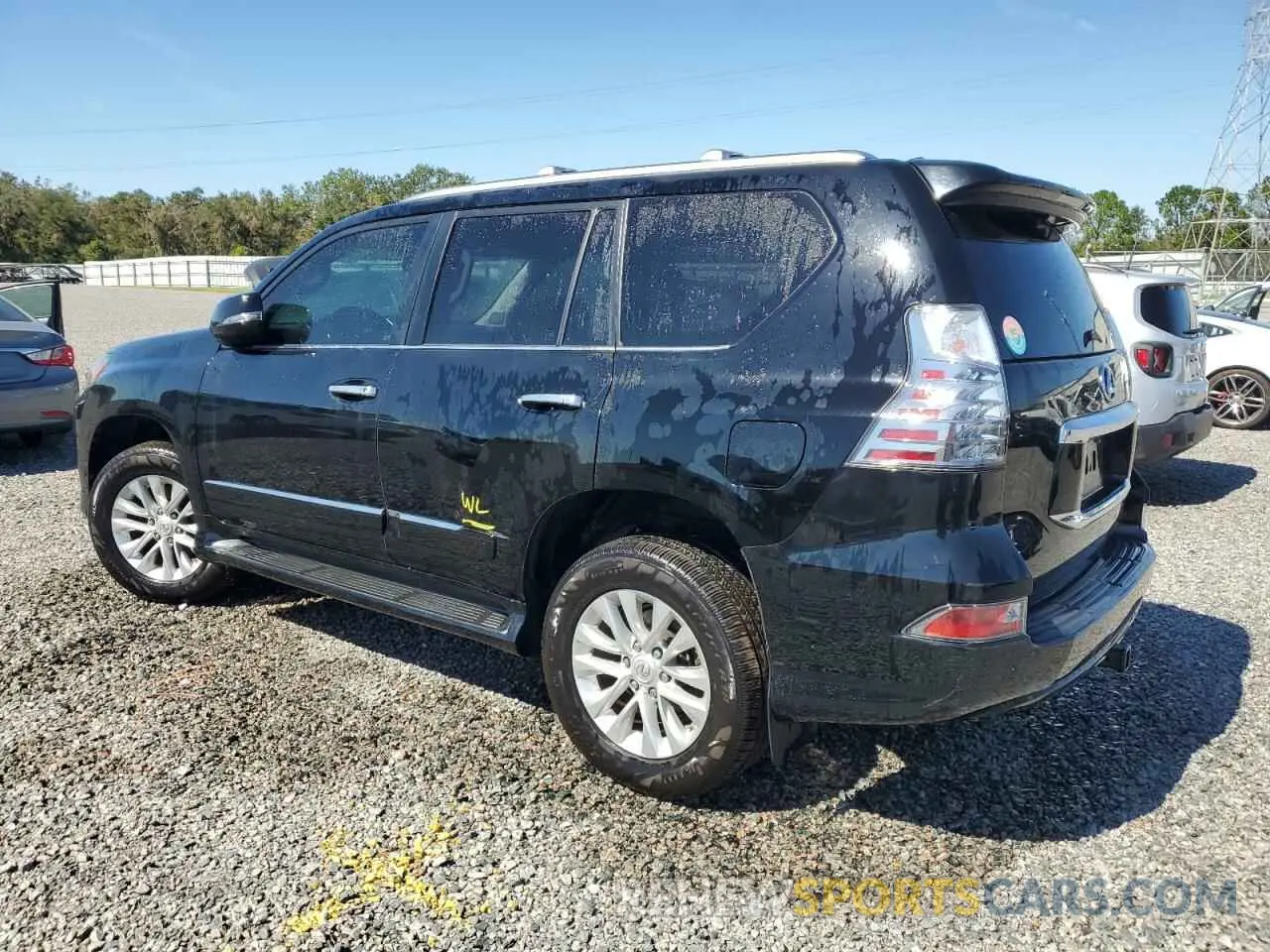 2 Photograph of a damaged car JTJBM7FX8K5236277 LEXUS GX 2019