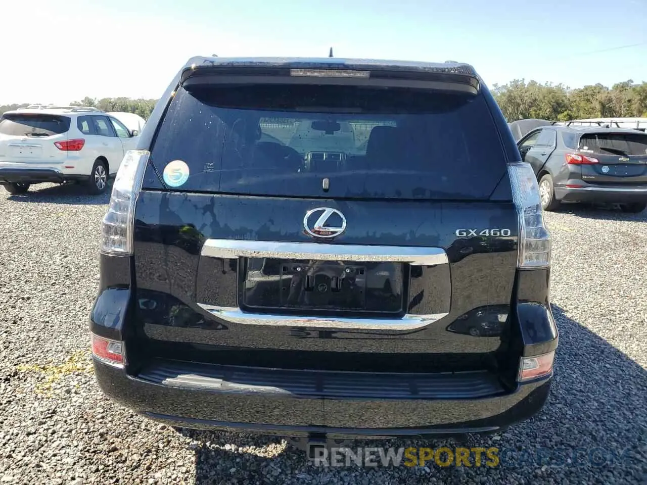 6 Photograph of a damaged car JTJBM7FX8K5236277 LEXUS GX 2019