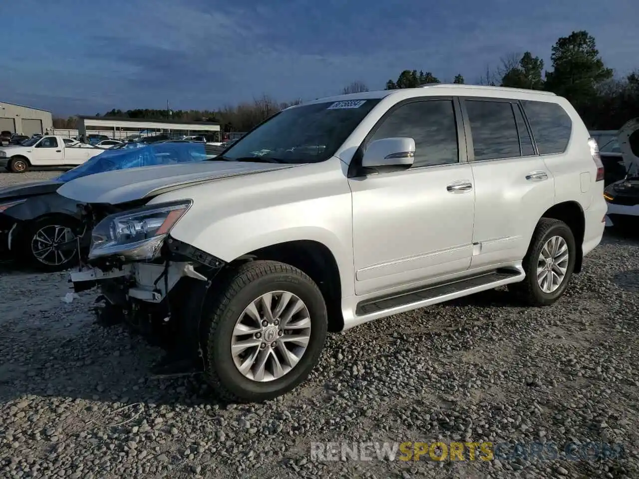 1 Photograph of a damaged car JTJBM7FX8K5237607 LEXUS GX 2019