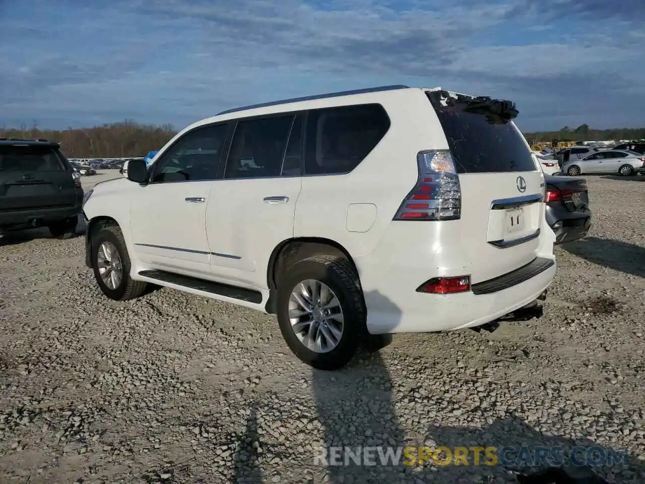 2 Photograph of a damaged car JTJBM7FX8K5237607 LEXUS GX 2019