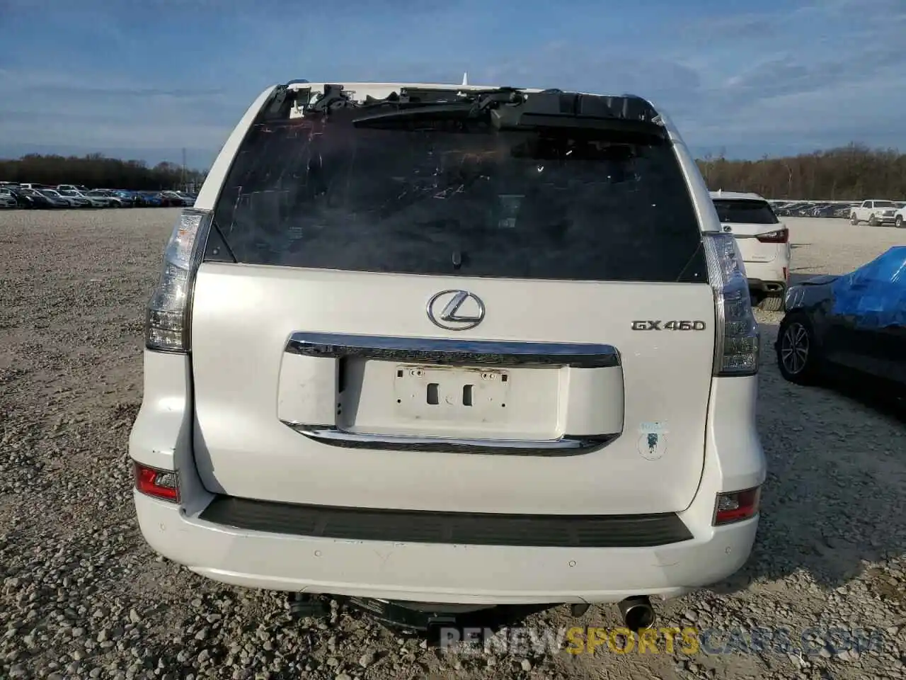 6 Photograph of a damaged car JTJBM7FX8K5237607 LEXUS GX 2019