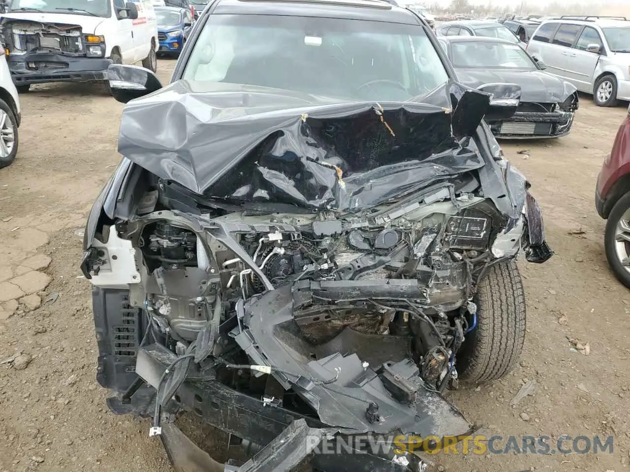 12 Photograph of a damaged car JTJBM7FX8K5238871 LEXUS GX 2019