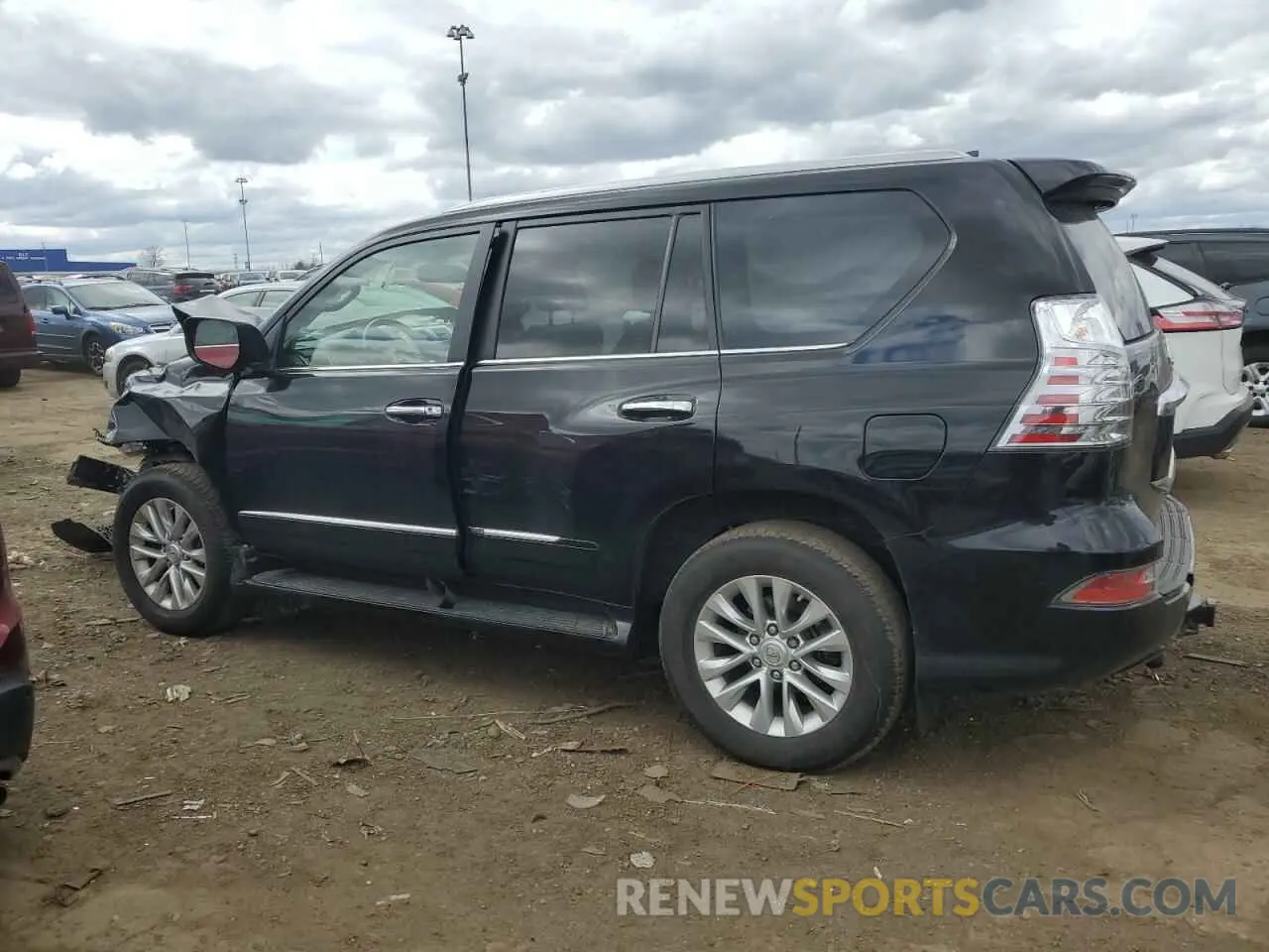 2 Photograph of a damaged car JTJBM7FX8K5238871 LEXUS GX 2019