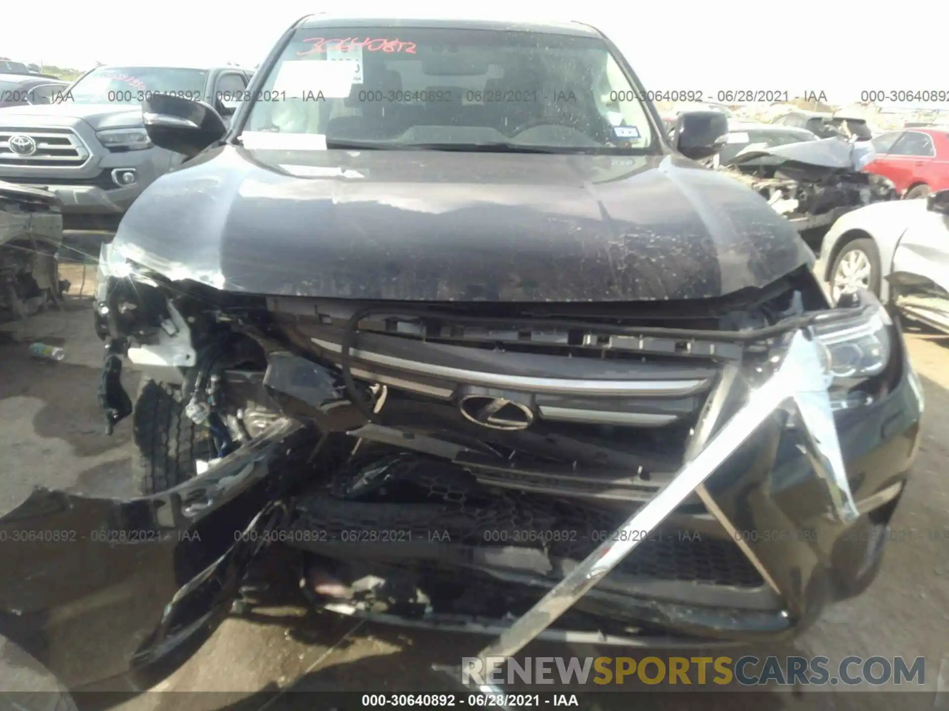 6 Photograph of a damaged car JTJBM7FX8K5240247 LEXUS GX 2019