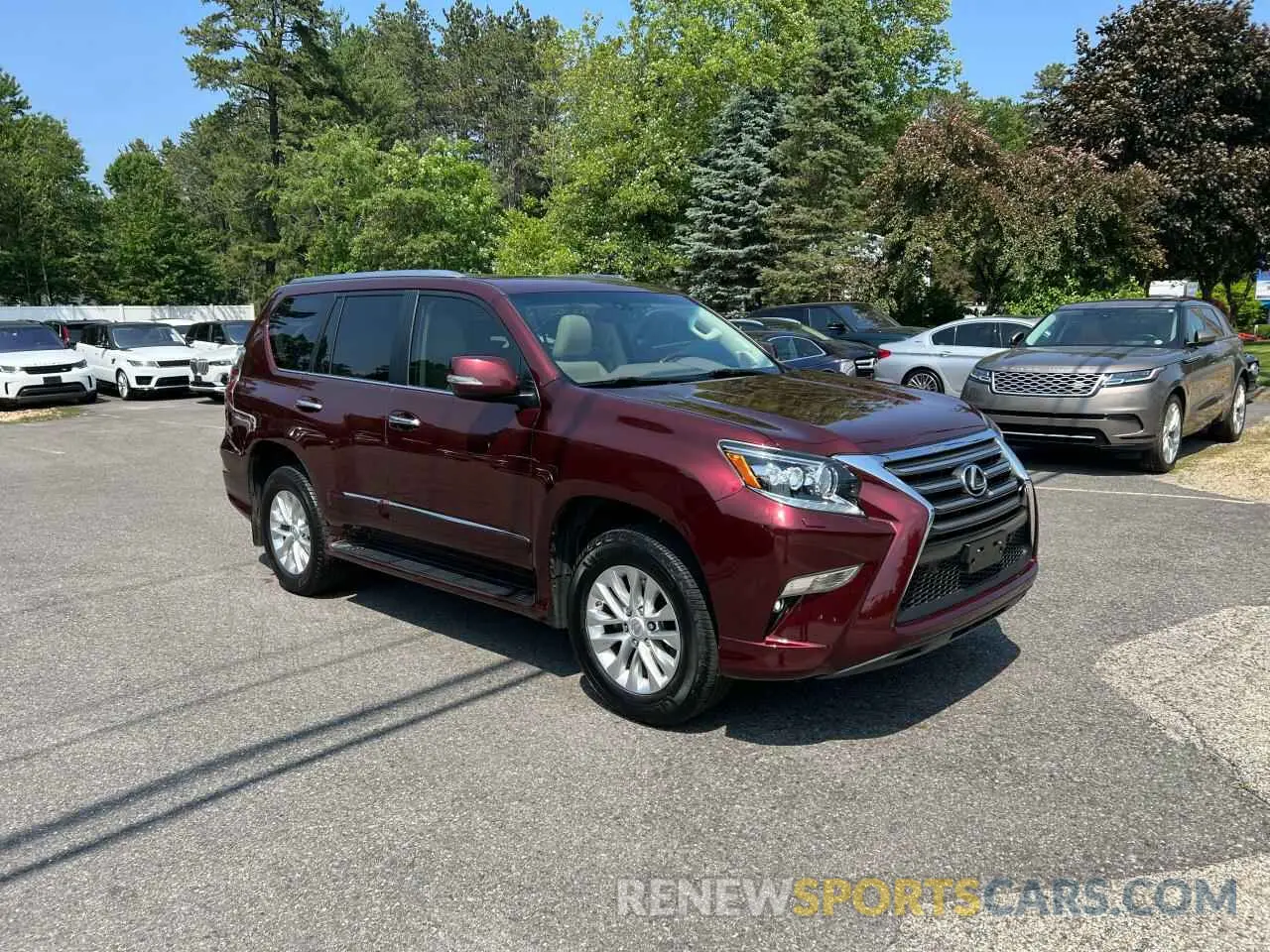 1 Photograph of a damaged car JTJBM7FX9K5213171 LEXUS GX 2019