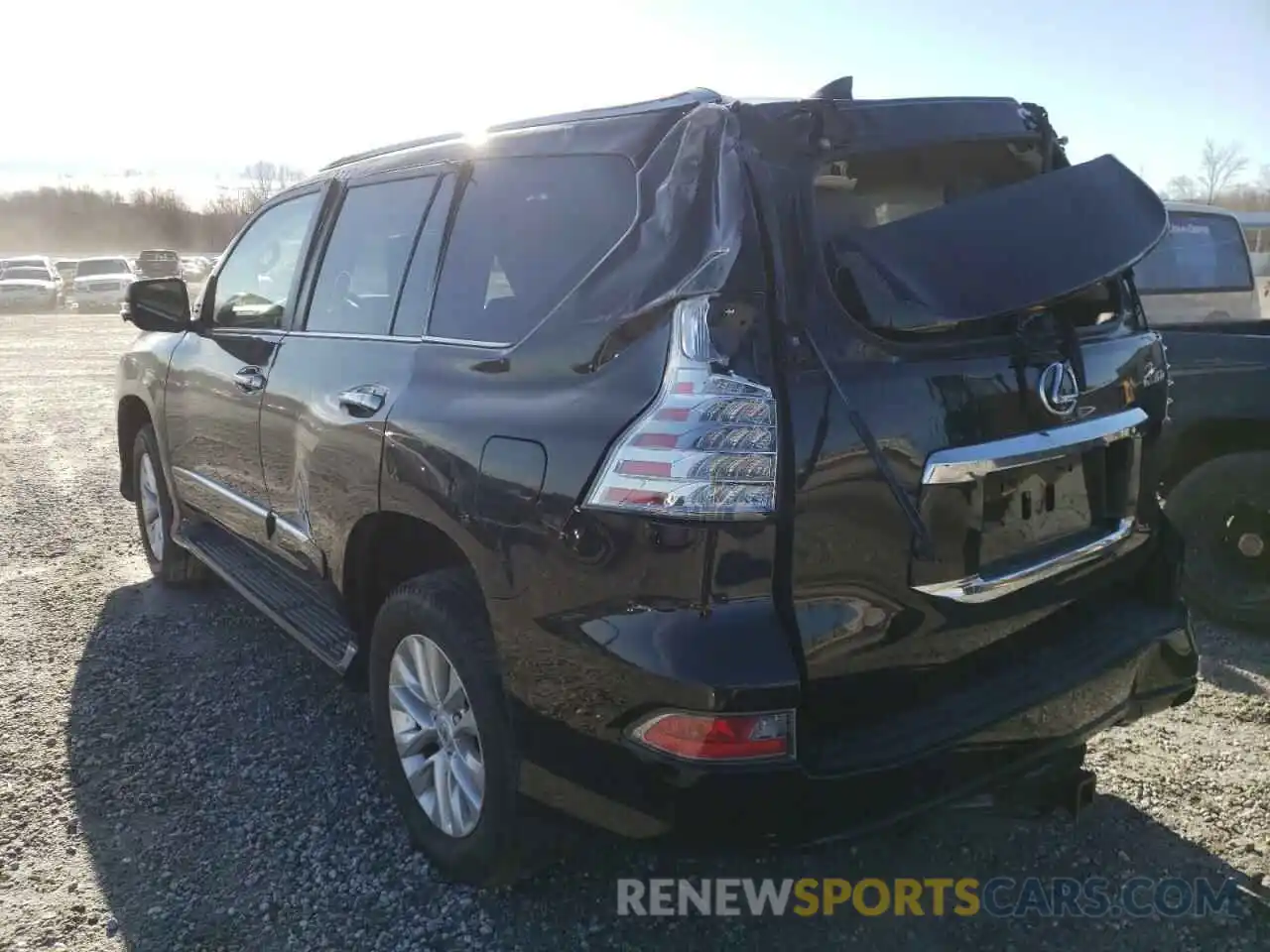 3 Photograph of a damaged car JTJBM7FX9K5213428 LEXUS GX 2019