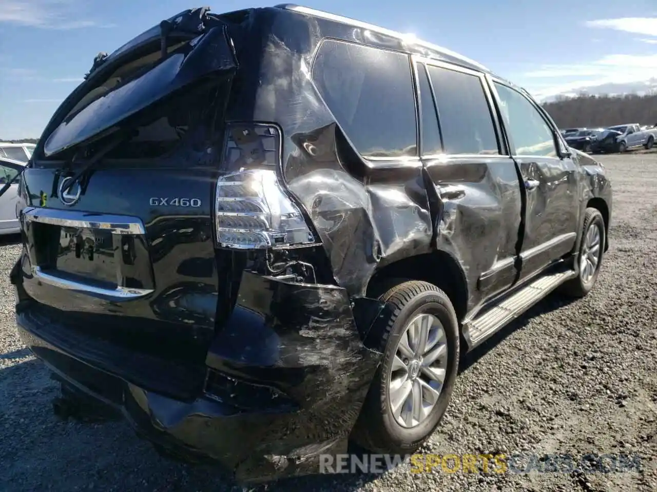 4 Photograph of a damaged car JTJBM7FX9K5213428 LEXUS GX 2019