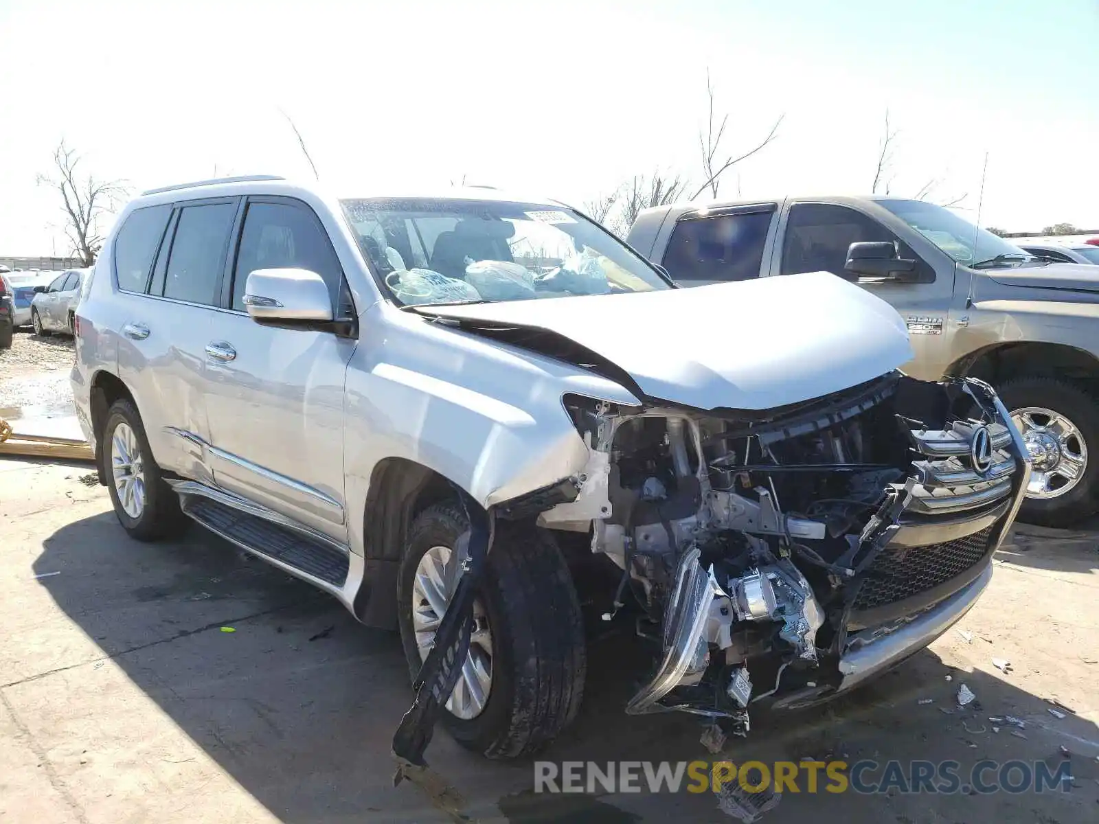 1 Photograph of a damaged car JTJBM7FX9K5218127 LEXUS GX 2019