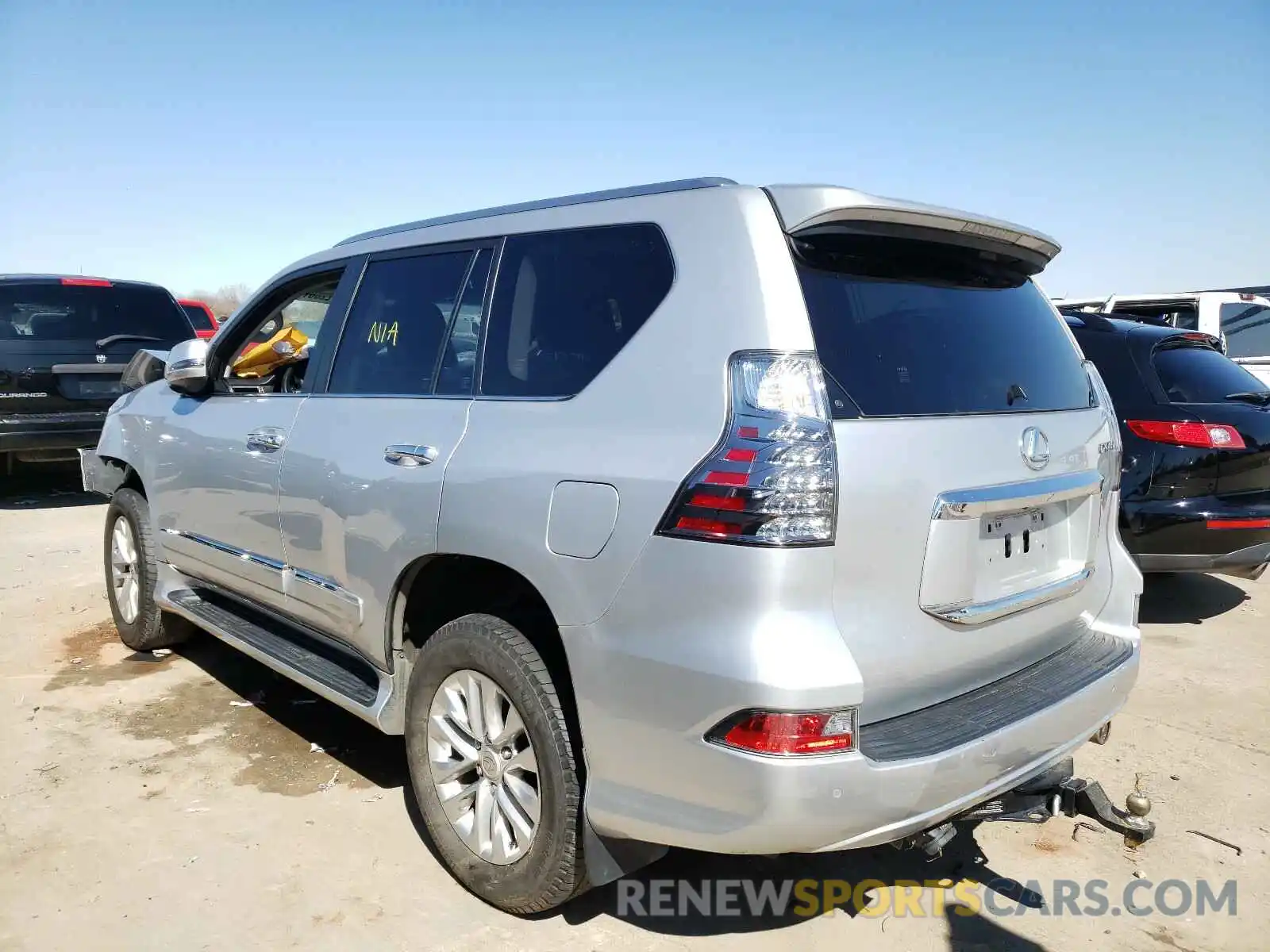 3 Photograph of a damaged car JTJBM7FX9K5218127 LEXUS GX 2019