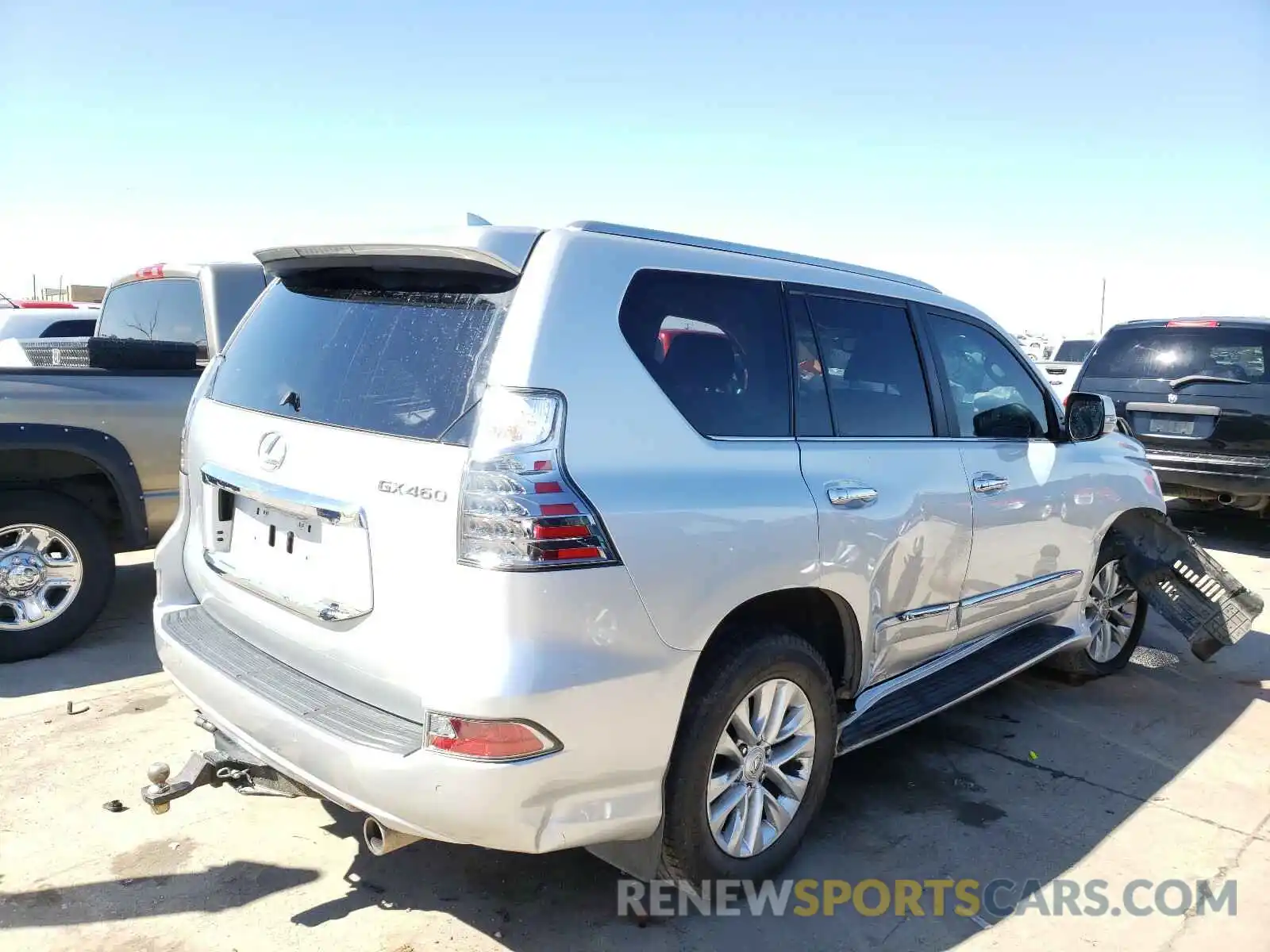 4 Photograph of a damaged car JTJBM7FX9K5218127 LEXUS GX 2019