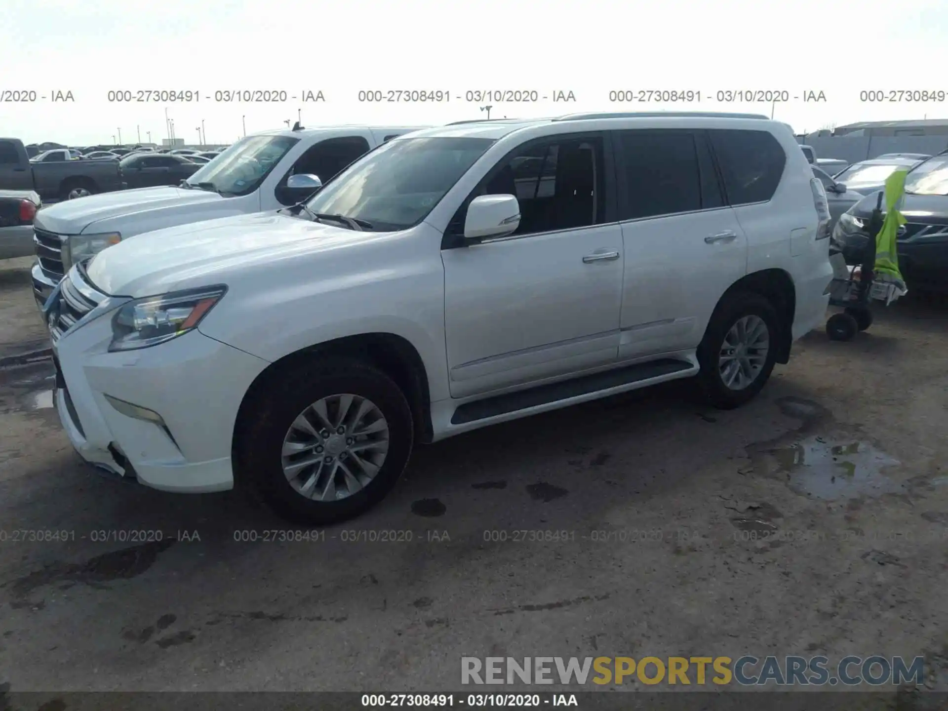 2 Photograph of a damaged car JTJBM7FX9K5221626 LEXUS GX 2019