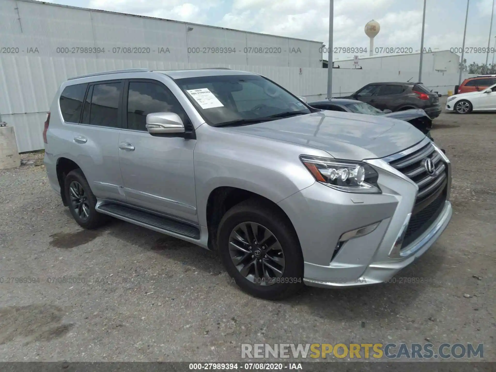 1 Photograph of a damaged car JTJBM7FX9K5228446 LEXUS GX 2019