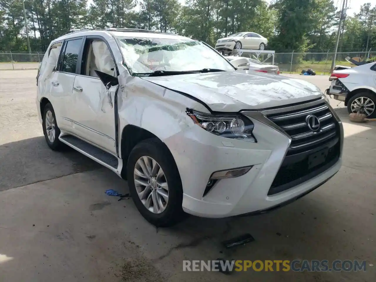 1 Photograph of a damaged car JTJBM7FX9K5236997 LEXUS GX 2019