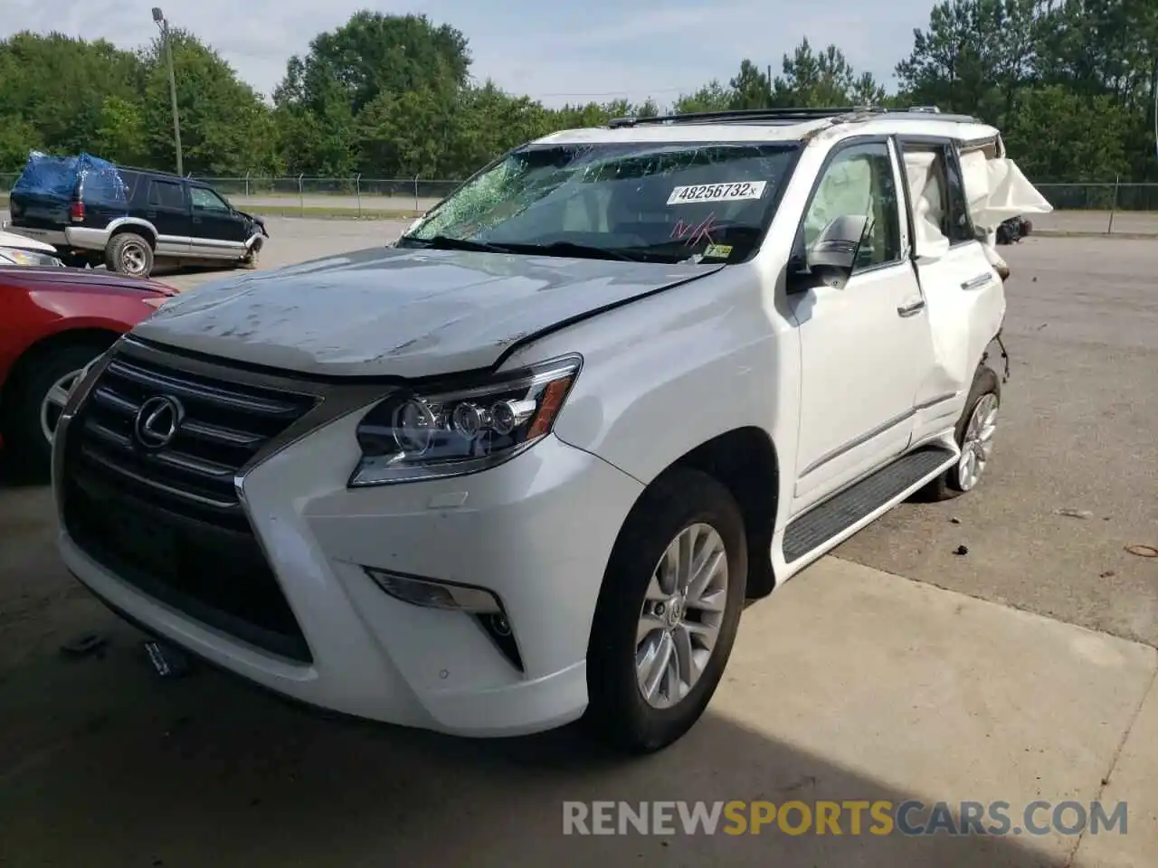 2 Photograph of a damaged car JTJBM7FX9K5236997 LEXUS GX 2019