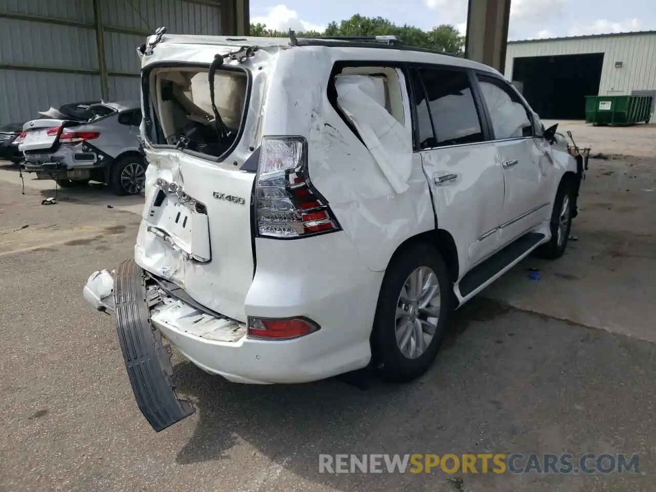 4 Photograph of a damaged car JTJBM7FX9K5236997 LEXUS GX 2019