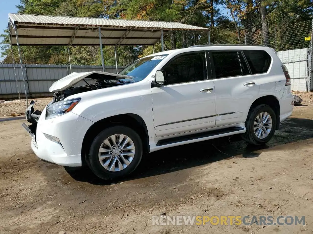 1 Photograph of a damaged car JTJBM7FX9K5240466 LEXUS GX 2019