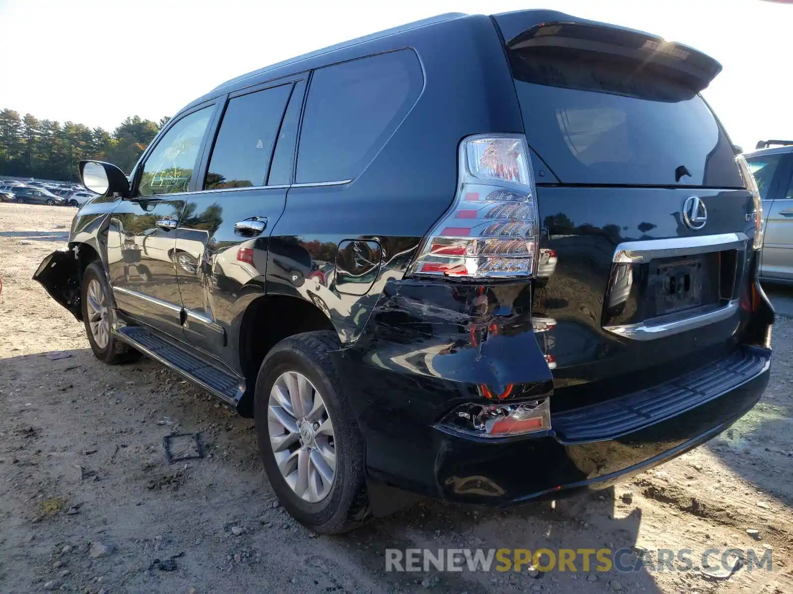 3 Photograph of a damaged car JTJBM7FXXK5210991 LEXUS GX 2019