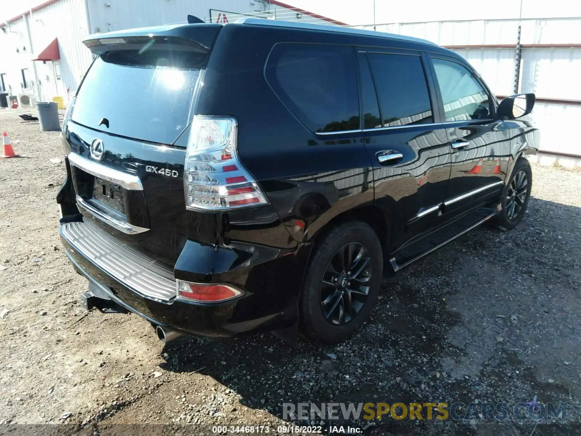 4 Photograph of a damaged car JTJBM7FXXK5211896 LEXUS GX 2019