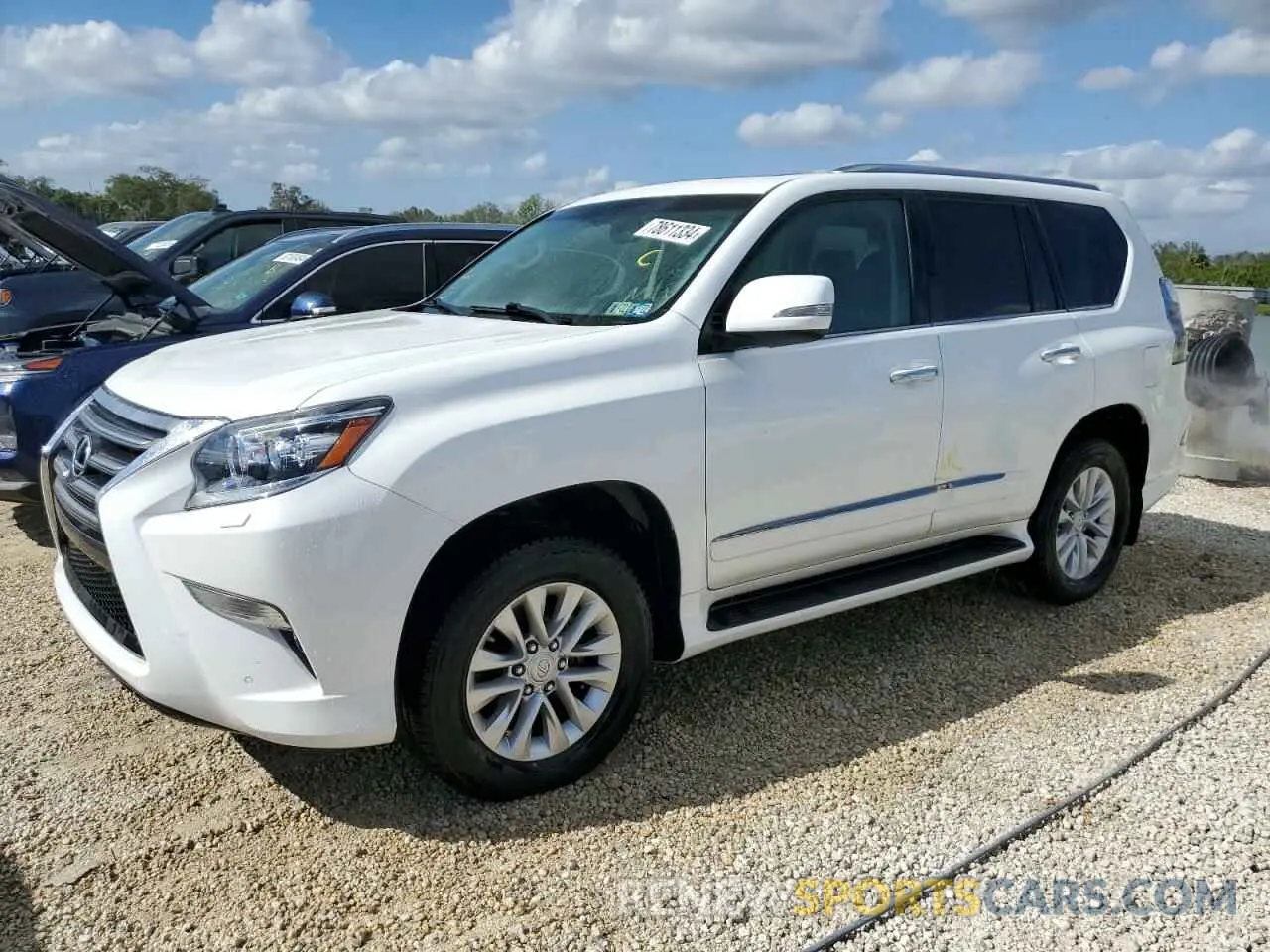1 Photograph of a damaged car JTJBM7FXXK5215558 LEXUS GX 2019