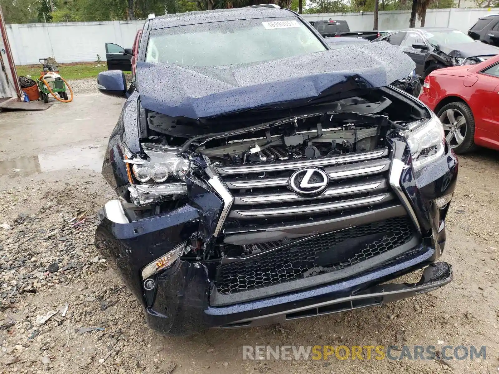 9 Photograph of a damaged car JTJBM7FXXK5218119 LEXUS GX 2019