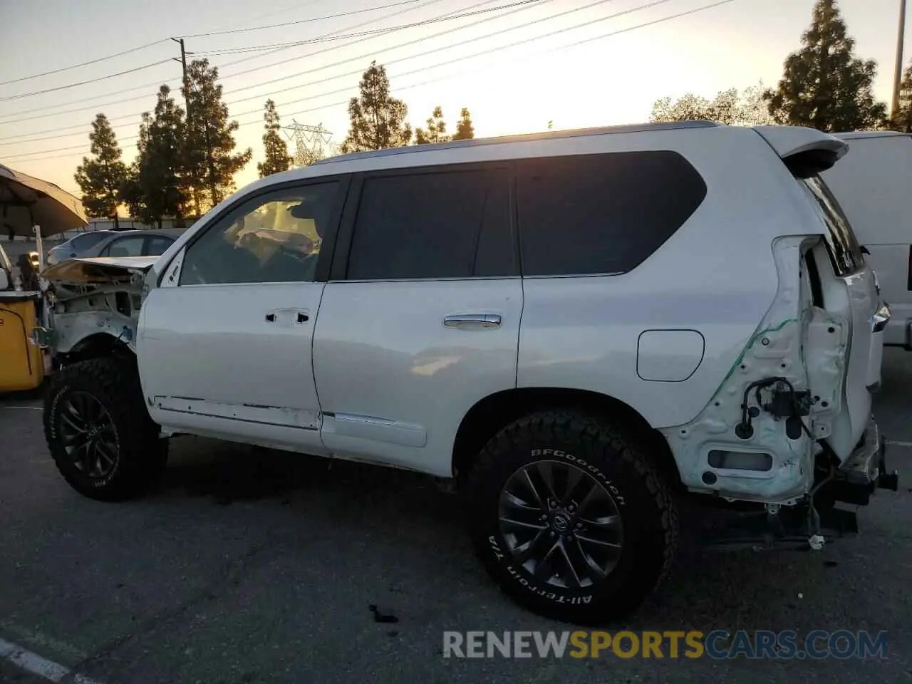 2 Photograph of a damaged car JTJBM7FXXK5229007 LEXUS GX 2019
