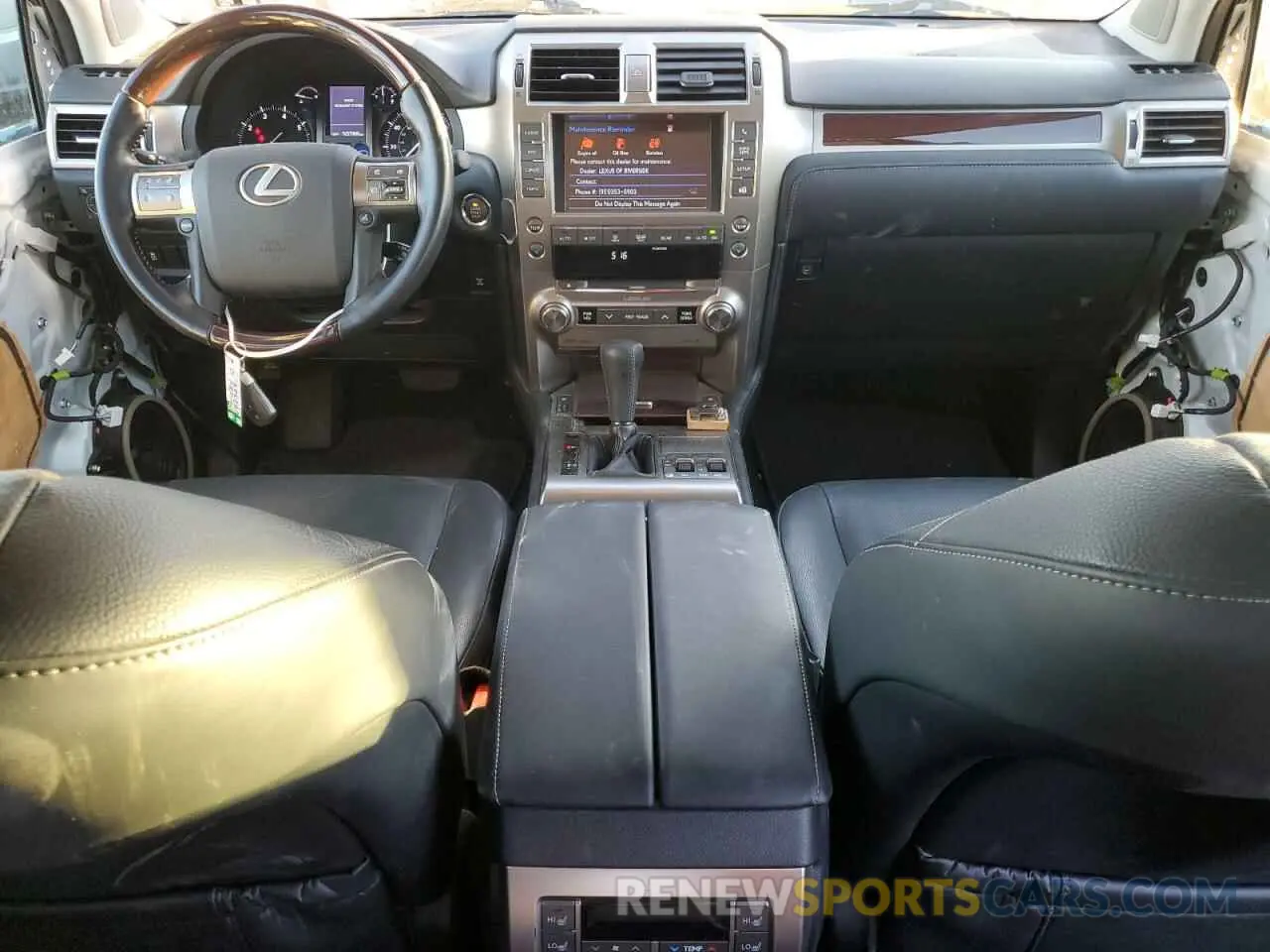 8 Photograph of a damaged car JTJBM7FXXK5229007 LEXUS GX 2019