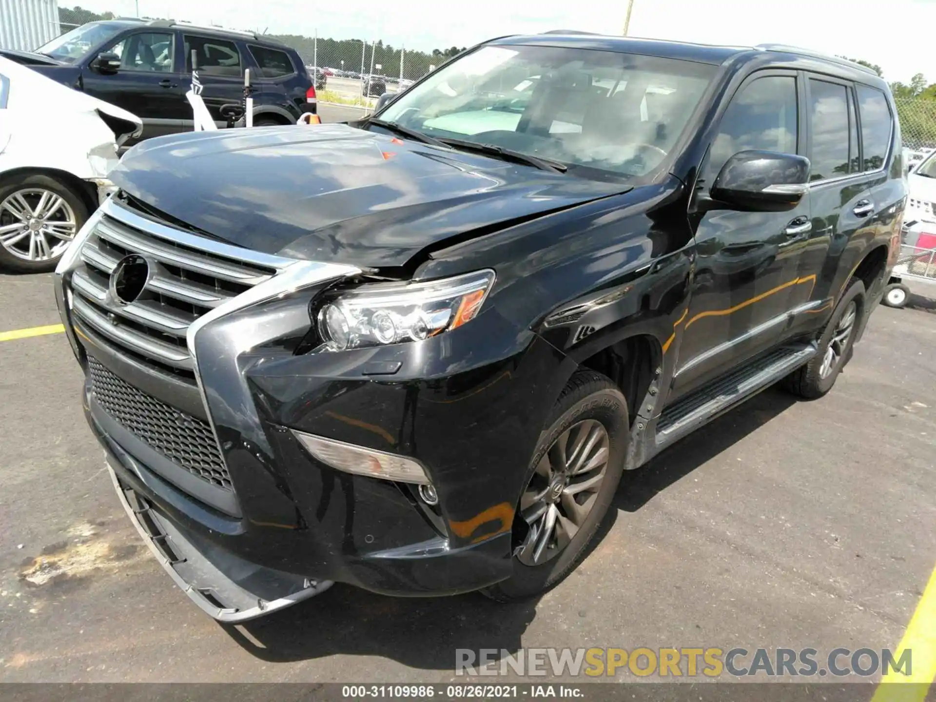 2 Photograph of a damaged car JTJJM7FX0K5224359 LEXUS GX 2019