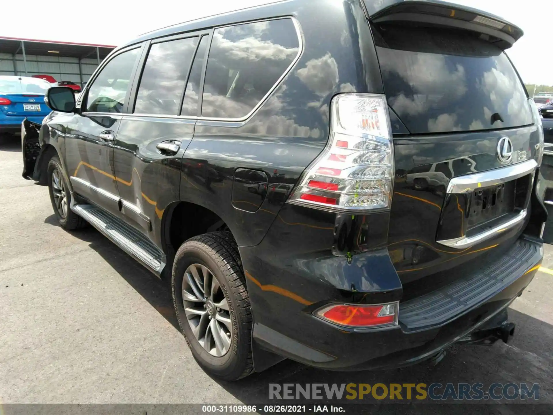 3 Photograph of a damaged car JTJJM7FX0K5224359 LEXUS GX 2019