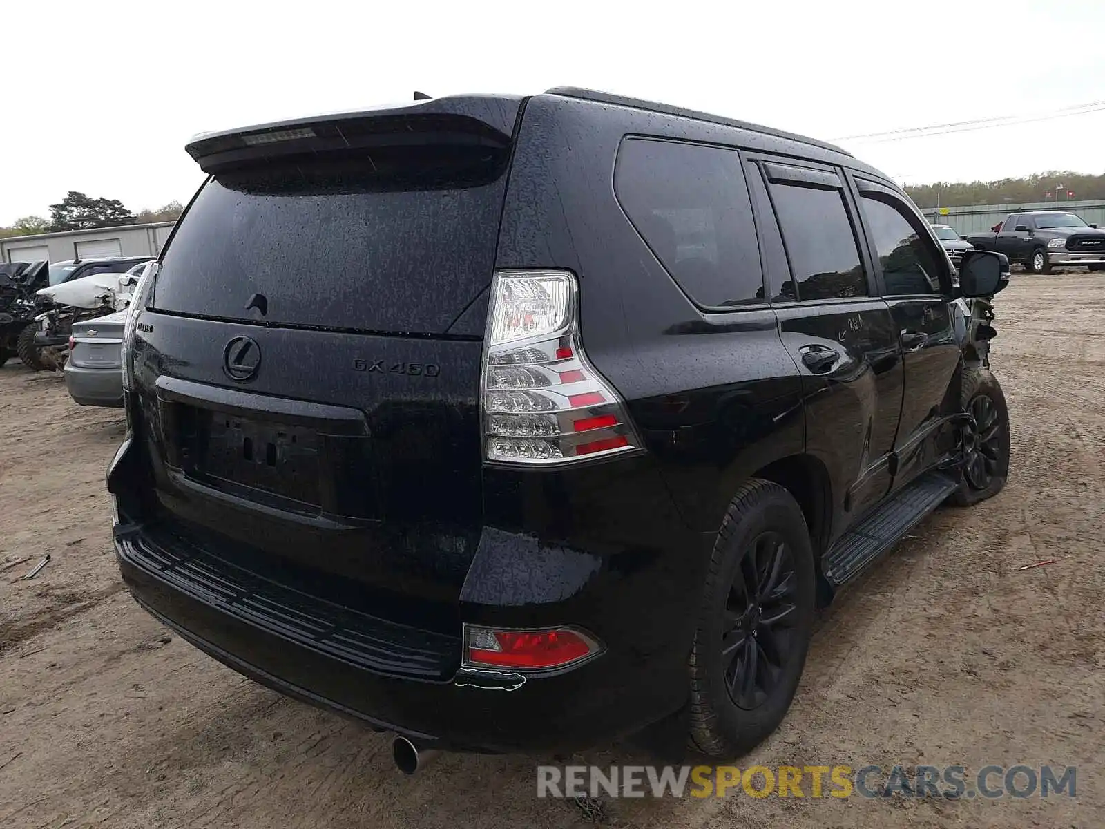 4 Photograph of a damaged car JTJJM7FX2K5212455 LEXUS GX 2019