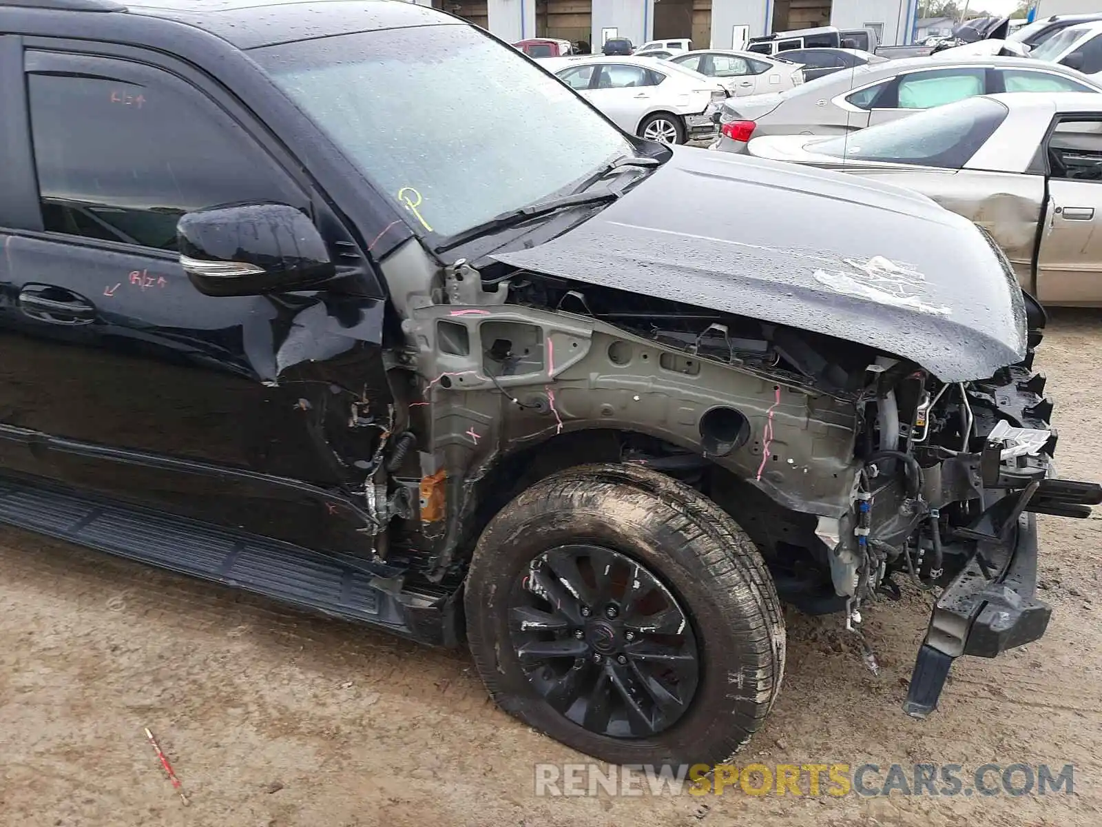 9 Photograph of a damaged car JTJJM7FX2K5212455 LEXUS GX 2019