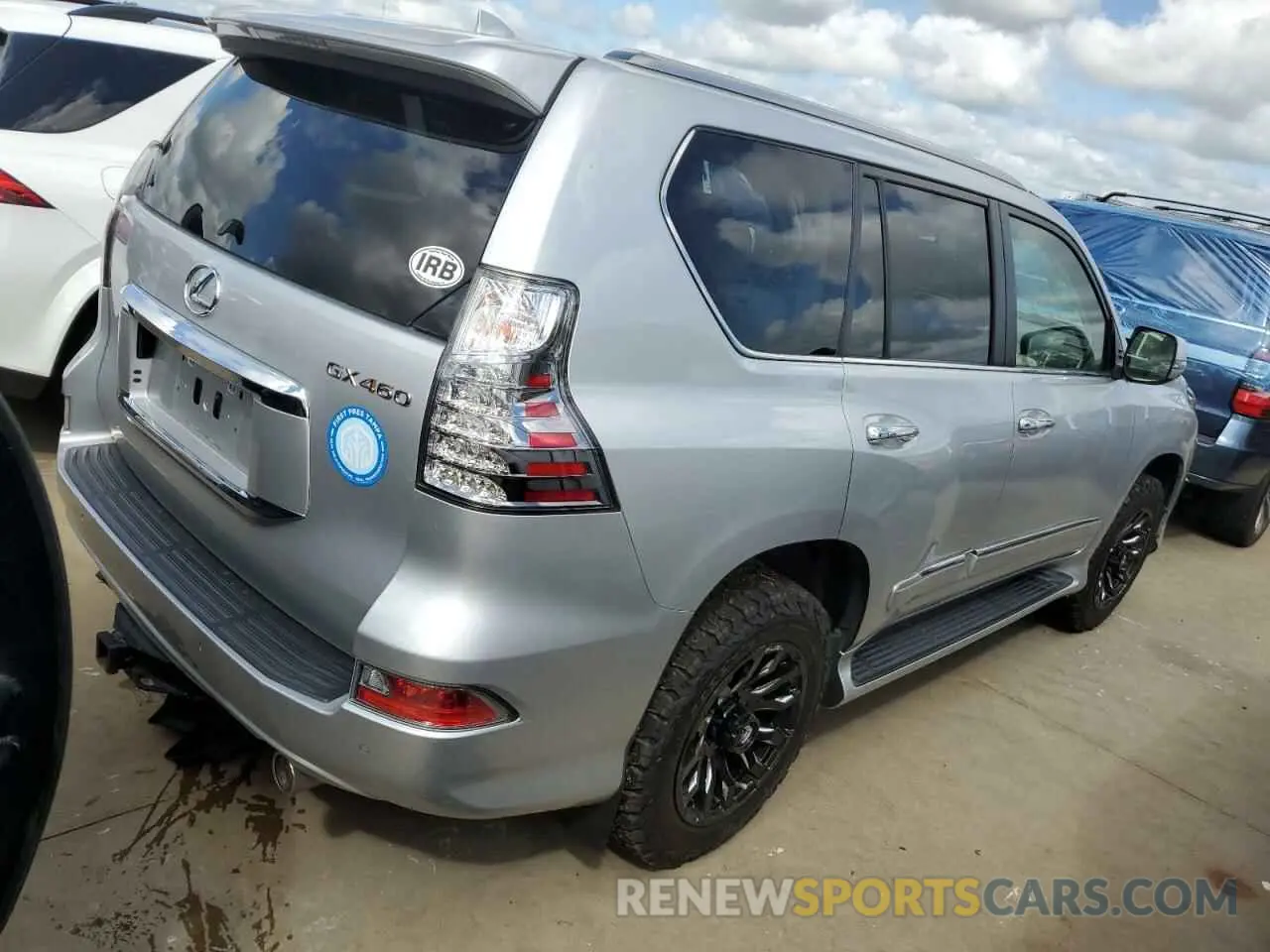 3 Photograph of a damaged car JTJJM7FX2K5226744 LEXUS GX 2019