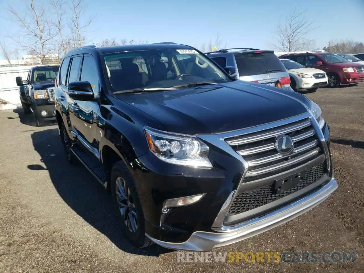 1 Photograph of a damaged car JTJJM7FX3K5226879 LEXUS GX 2019