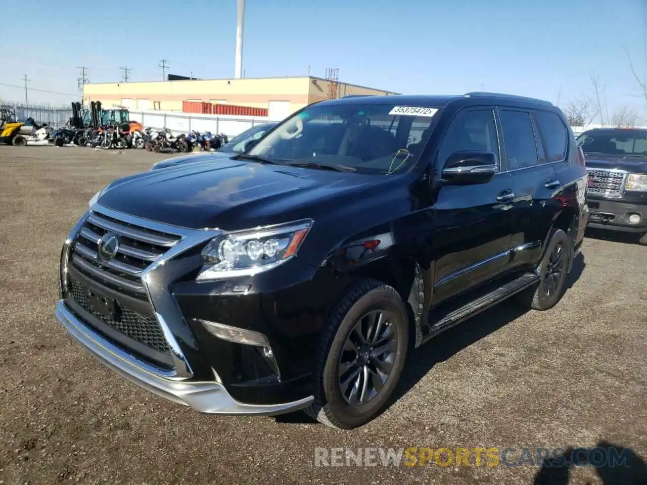 2 Photograph of a damaged car JTJJM7FX3K5226879 LEXUS GX 2019