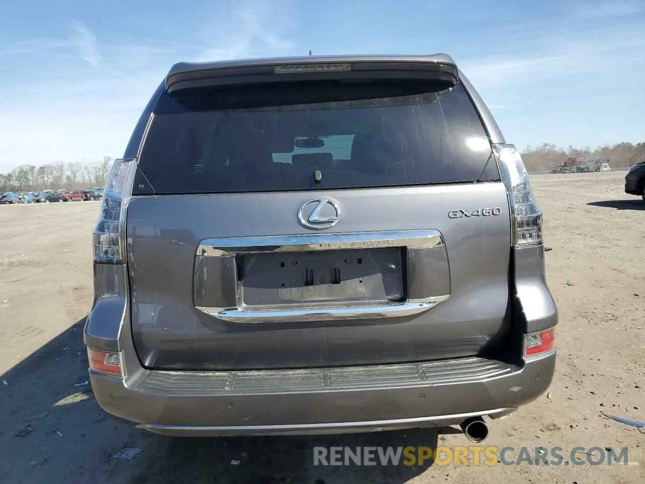 6 Photograph of a damaged car JTJJM7FX3K5232990 LEXUS GX 2019