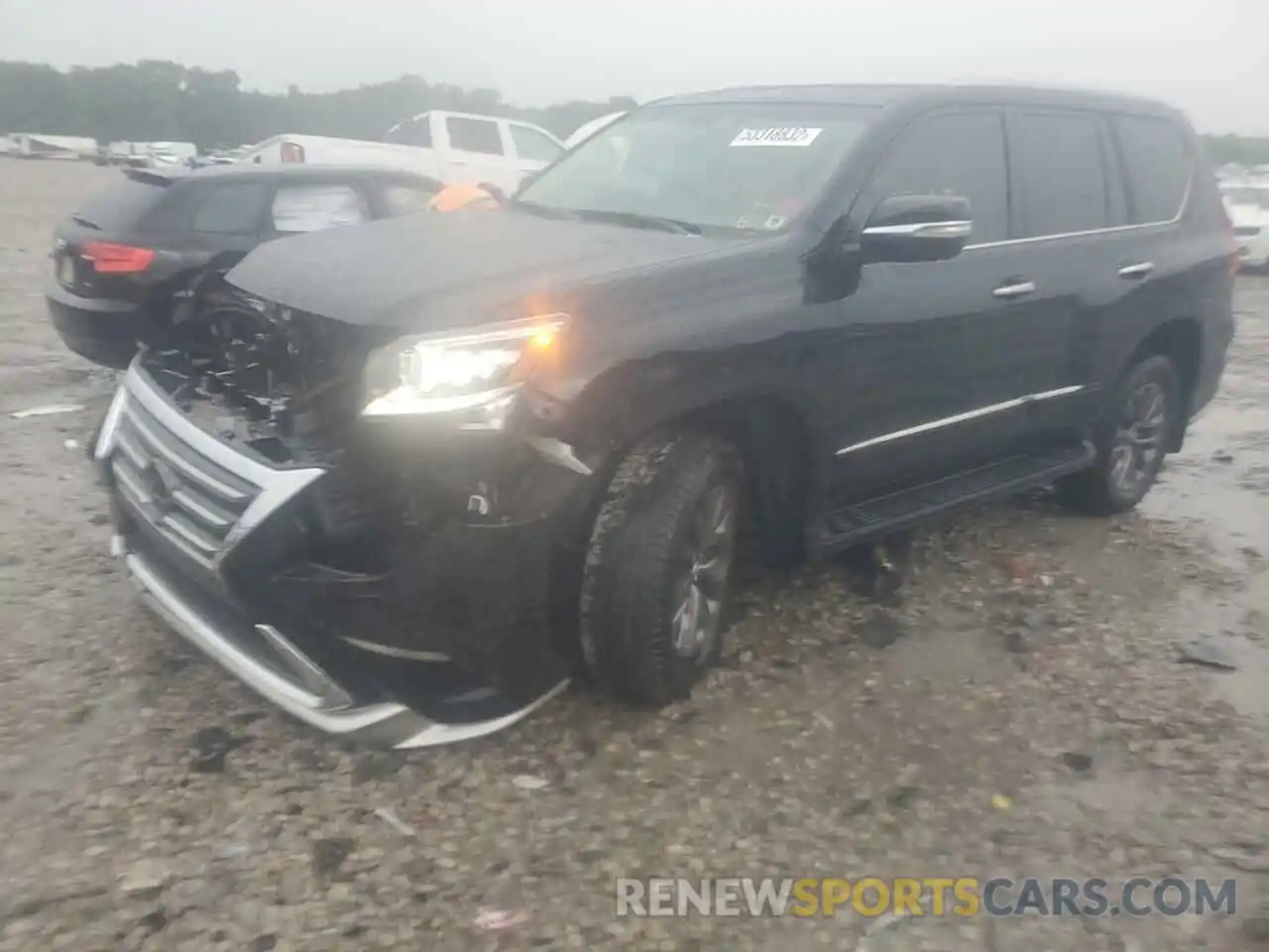 2 Photograph of a damaged car JTJJM7FX3K5236568 LEXUS GX 2019