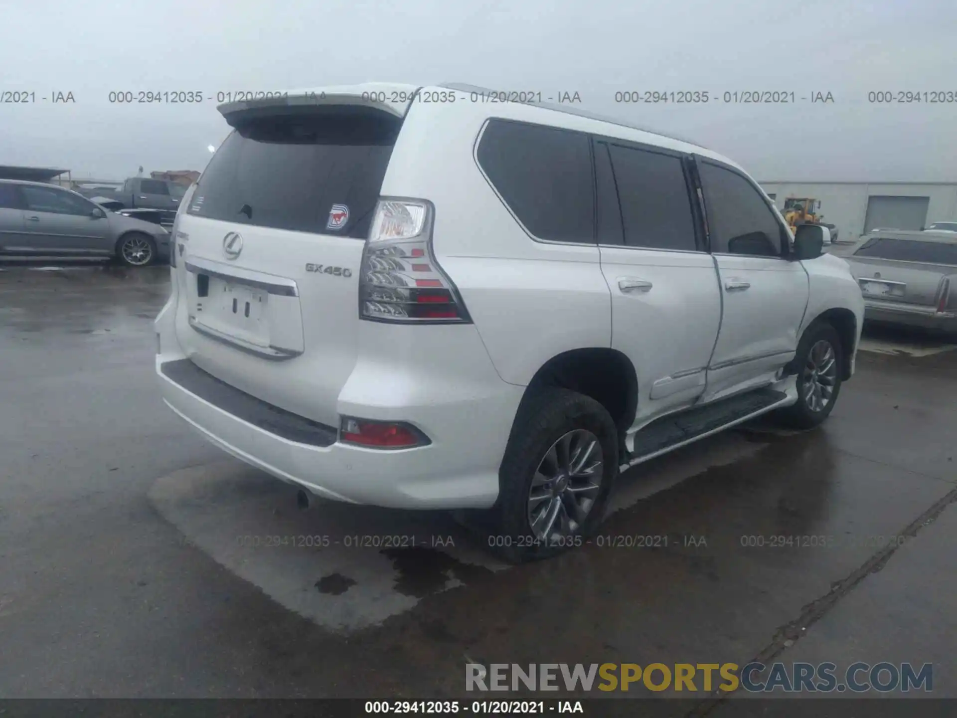 4 Photograph of a damaged car JTJJM7FX5K5228066 LEXUS GX 2019