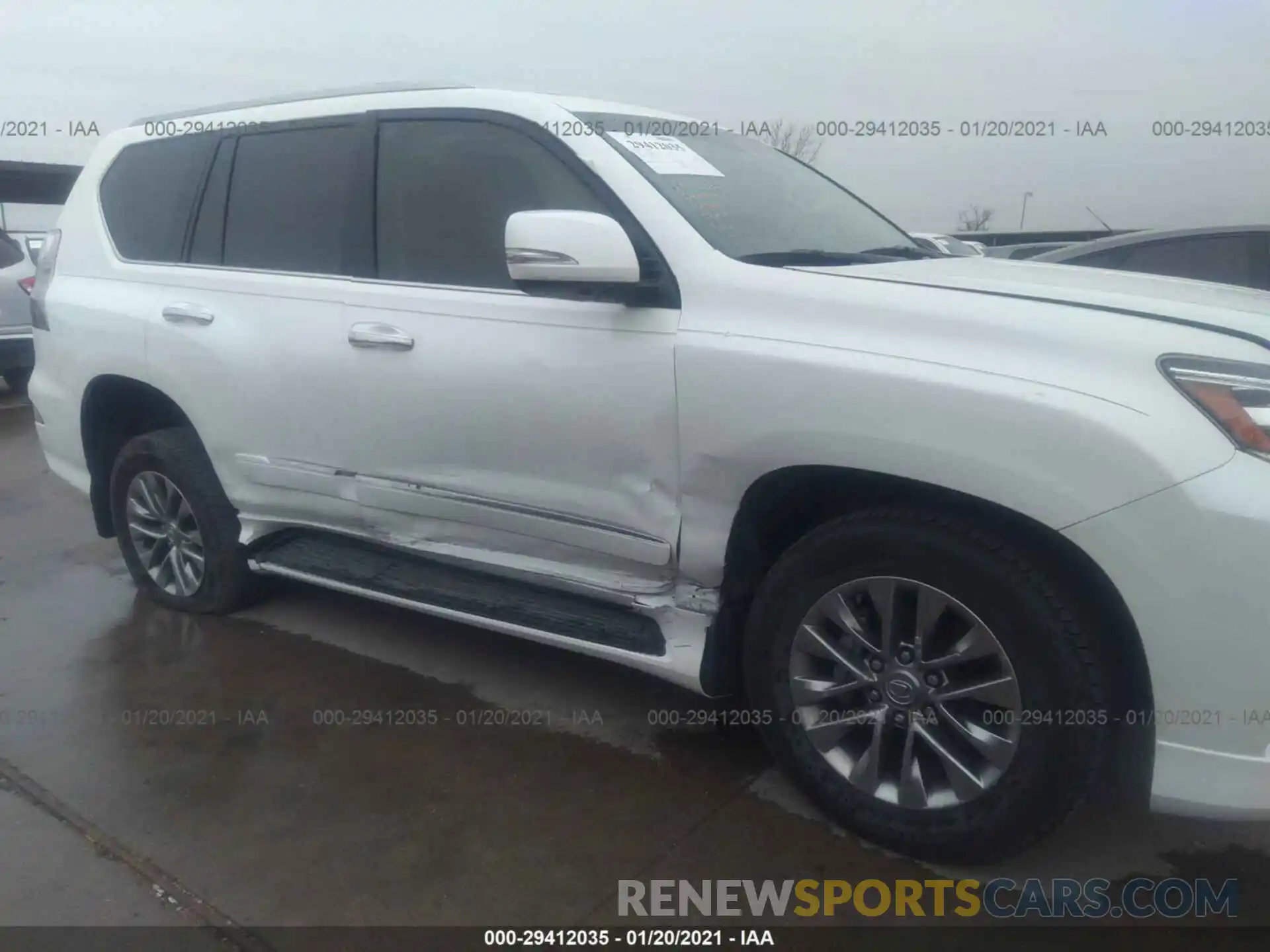 6 Photograph of a damaged car JTJJM7FX5K5228066 LEXUS GX 2019