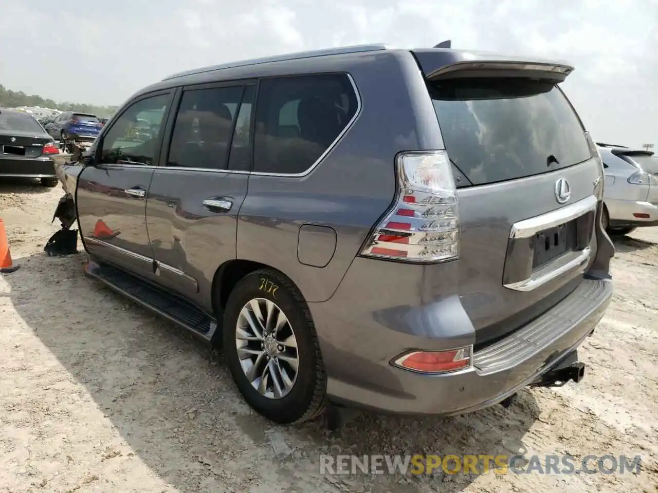 3 Photograph of a damaged car JTJJM7FX6K5222065 LEXUS GX 2019